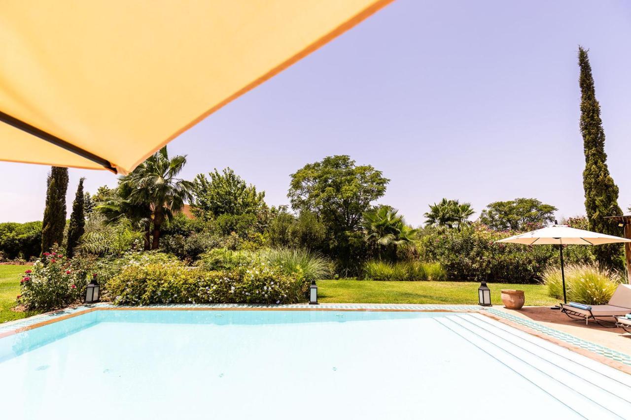 Villa De Luxe Avec Piscine Privee Et Golf Marrakesh Bagian luar foto
