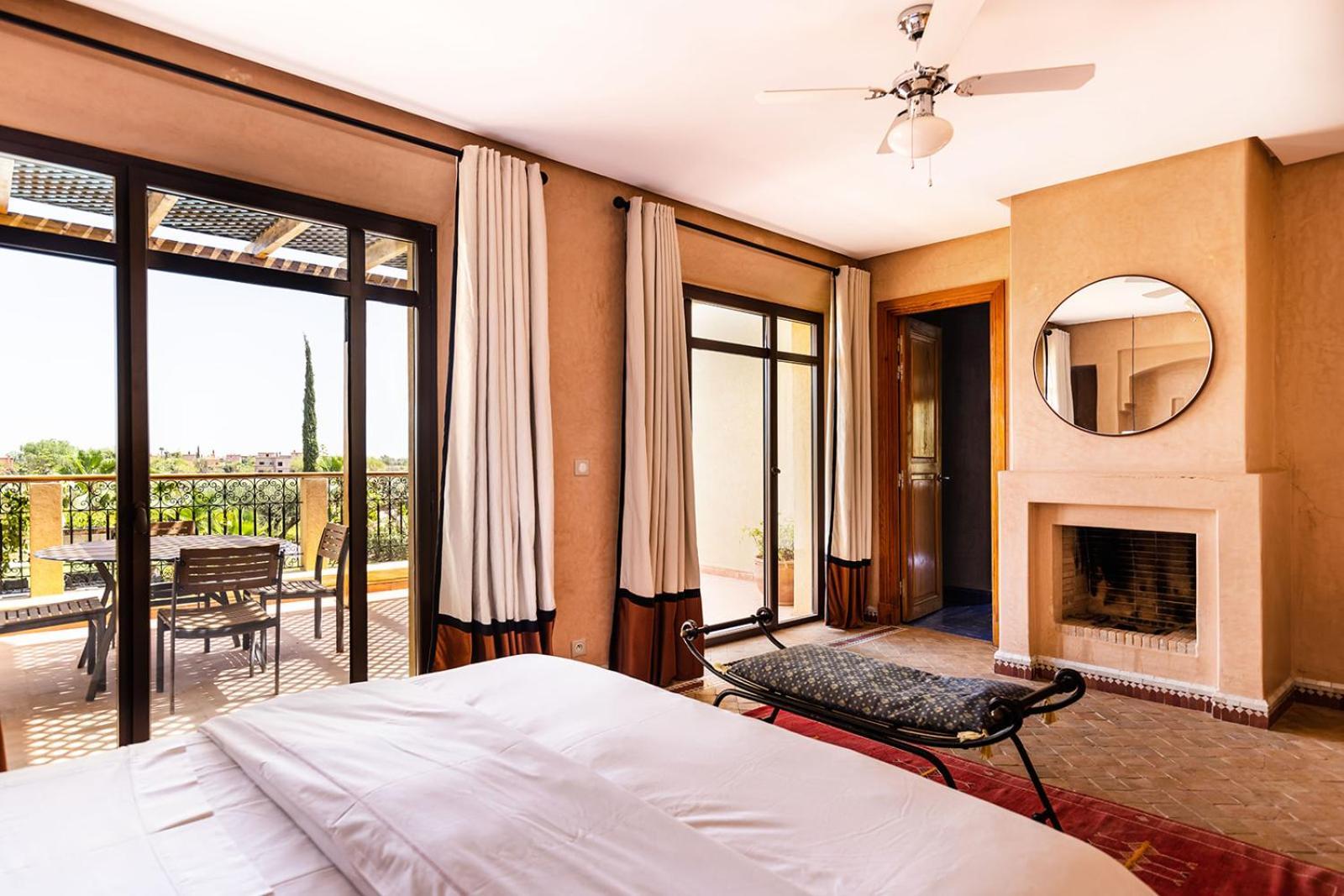 Villa De Luxe Avec Piscine Privee Et Golf Marrakesh Bagian luar foto