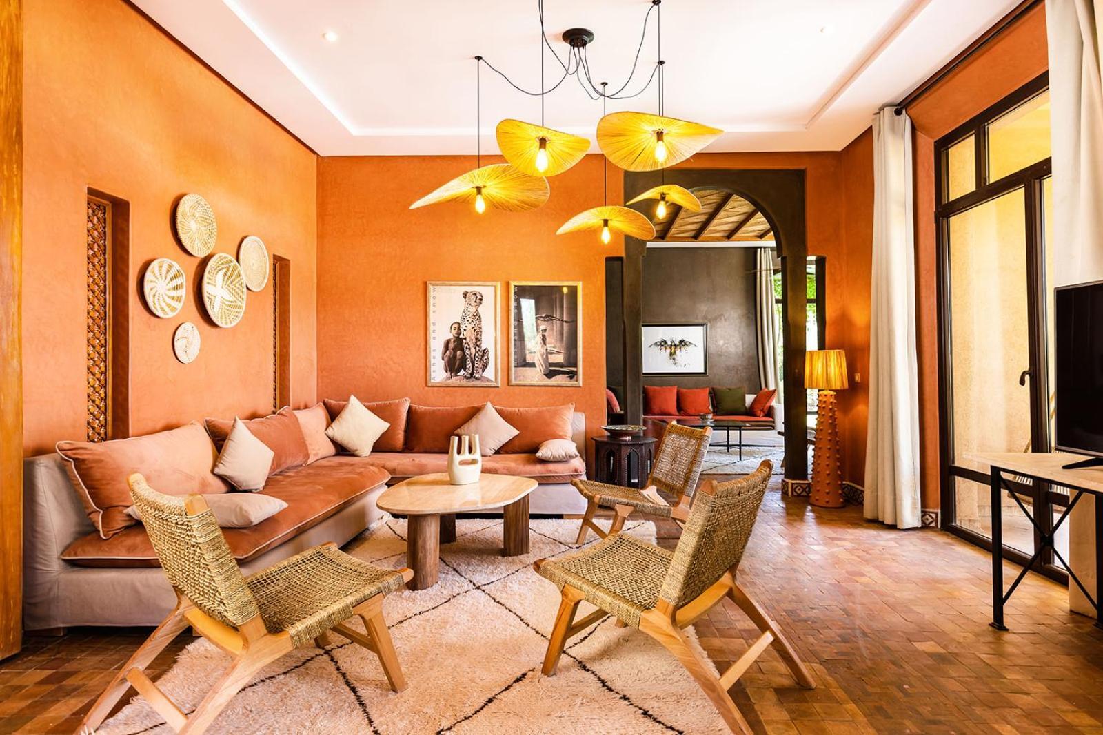 Villa De Luxe Avec Piscine Privee Et Golf Marrakesh Bagian luar foto