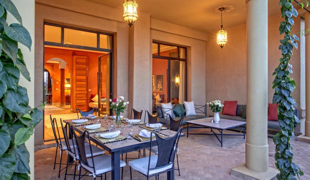 Villa De Luxe Avec Piscine Privee Et Golf Marrakesh Bagian luar foto