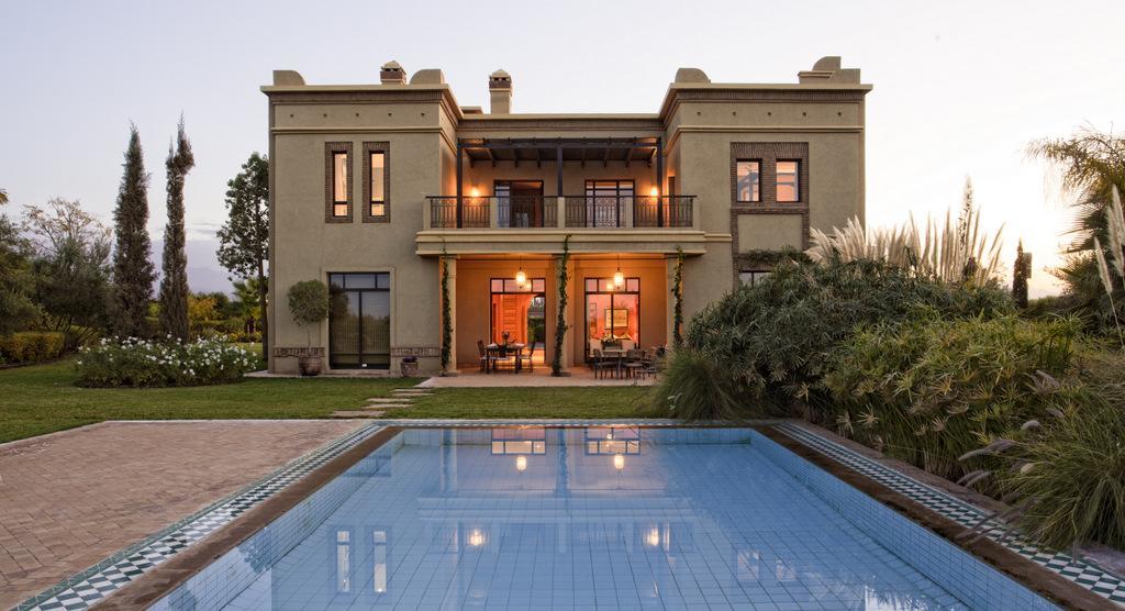 Villa De Luxe Avec Piscine Privee Et Golf Marrakesh Bagian luar foto